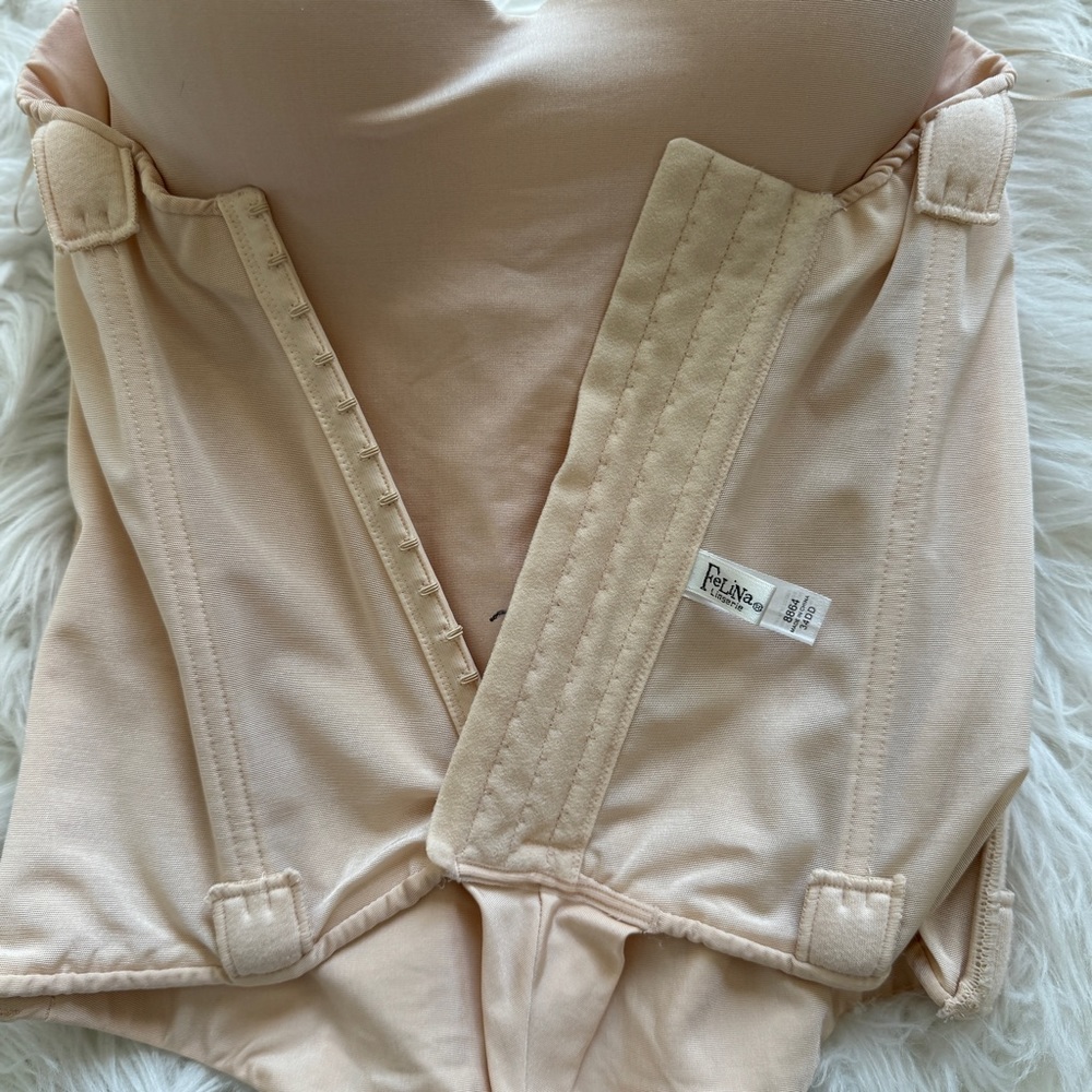 EUC Felina strapless thong bodysuit , wore ONCE, size 34 DD - Picture 9 of 11